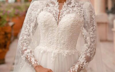 Materiale premium în rochiile de mireasă 2026